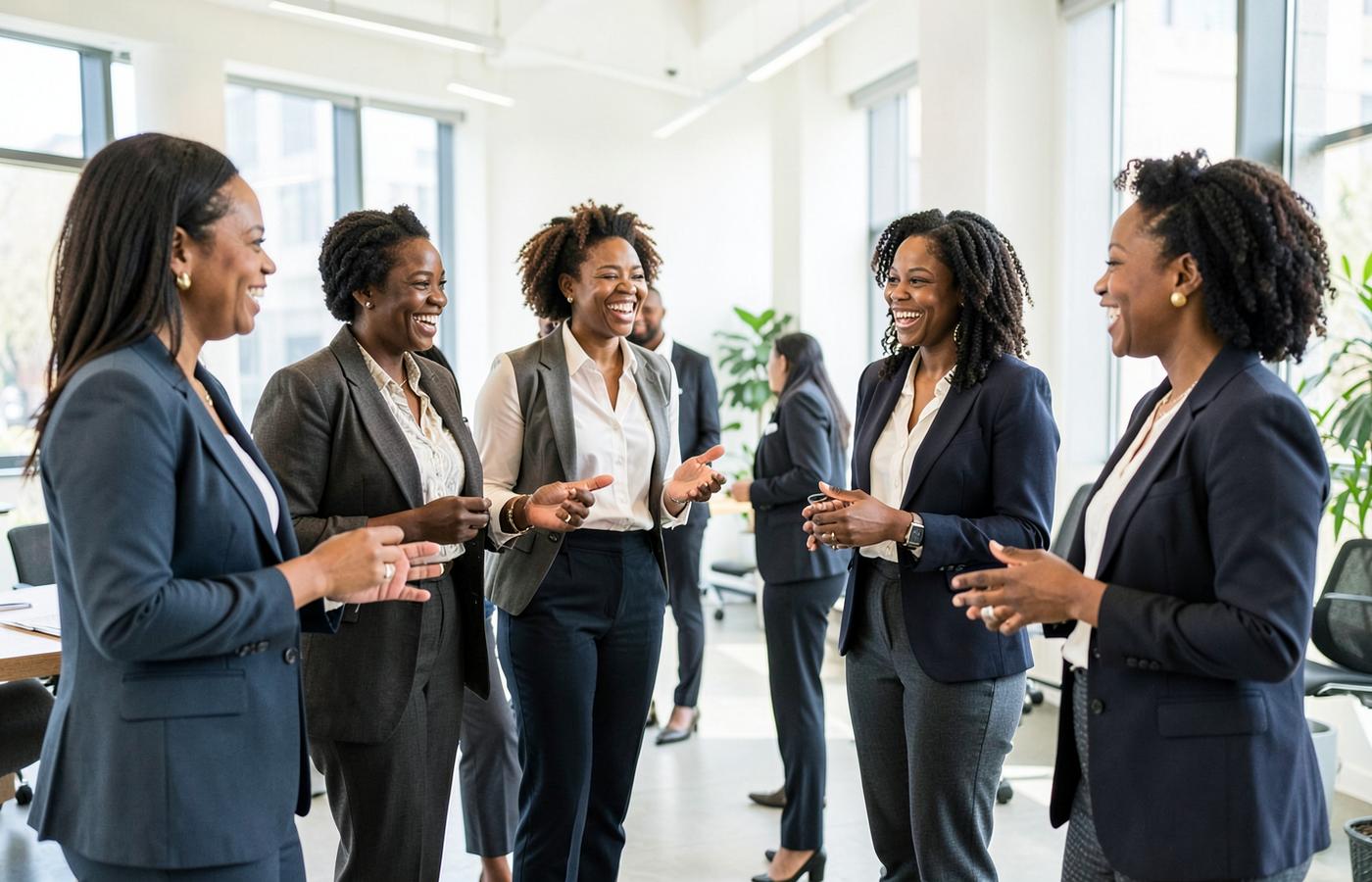 Femmes africaines du continent et de la diaspora en échange professionnel